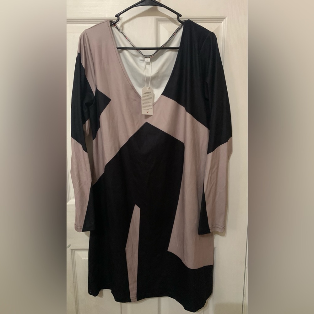 NWT Exclusive color block dress